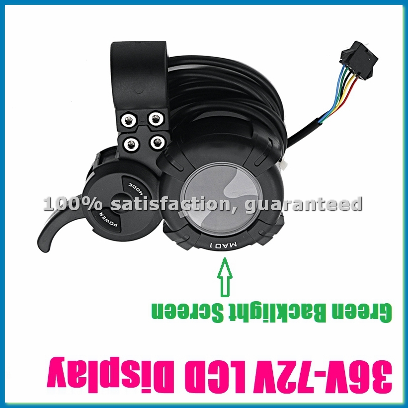 Scooter Parts - จอแสดงผล LCD สำหรับสกู๊ตเตอร์ไฟฟ้า DAMAO MA01 พร้อมไฟแบ็คไลท์