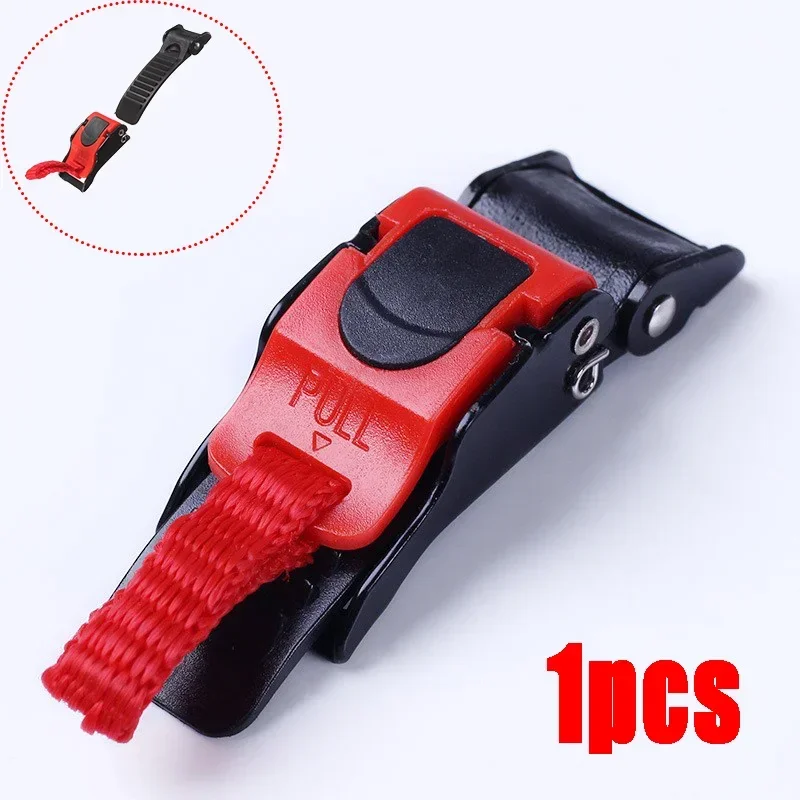 1ชิ้นคลิปหนีบหมวกกันน็อครถจักร - Quick Release Buckle Motorcycle Helmet บทวิจารณ์และราคา