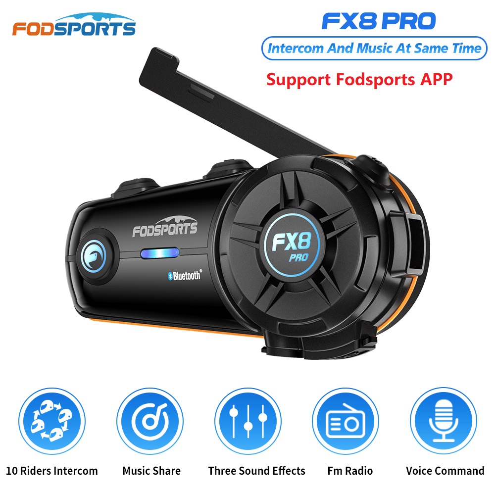 Fodsports FX8 Pro ชุดหูฟังหมวก - Full Face Motorcycle Helmet With Bluetooth บทวิจารณ์และราคา