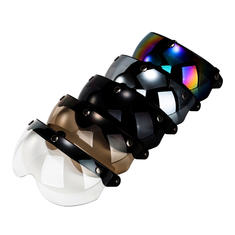Bubble หมวกกันน็อค Visors สำหร - Vintage Open Face Retro Helmet บทวิจารณ์และราคา