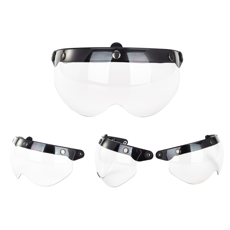 Bubble หมวกกันน็อค Visors สำหร - Vintage Open Face Retro Helmet บทวิจารณ์และราคา