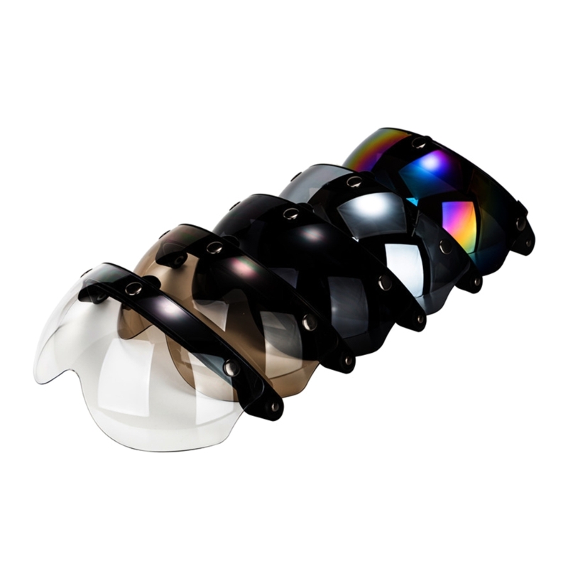 Bubble หมวกกันน็อค Visors สำหร - Vintage Open Face Retro Helmet บทวิจารณ์และราคา