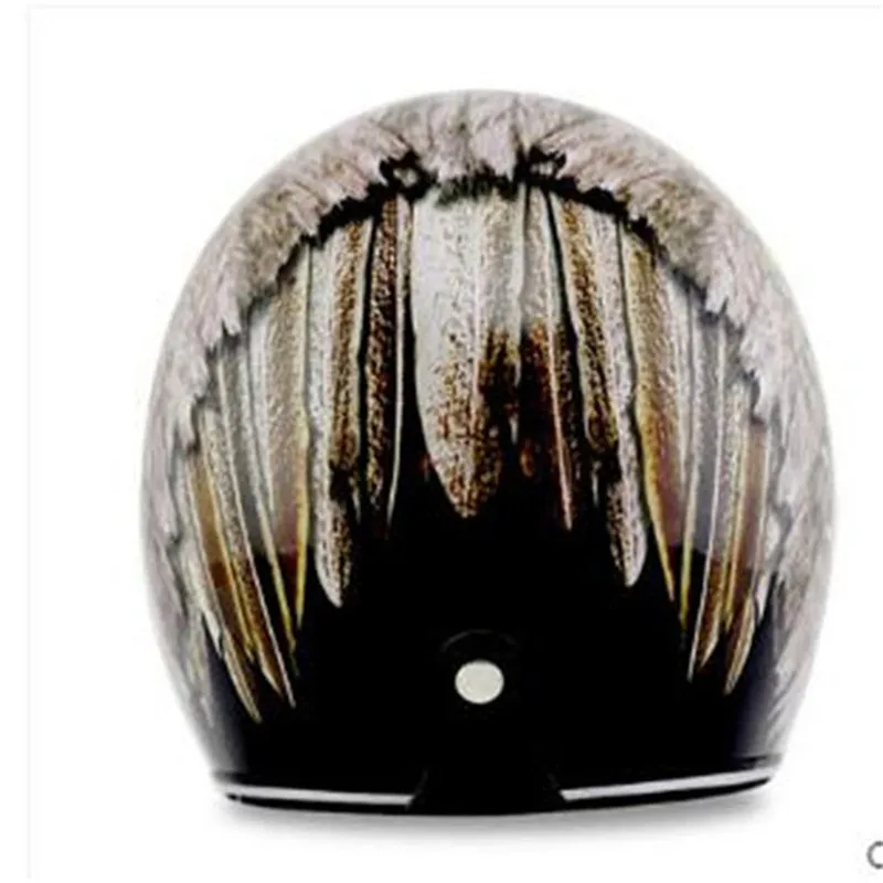 หมวกกันน็อคแบบเปิดหน้าสไตล์เรโ - Vintage Open Face Retro Helmet บทวิจารณ์และราคา