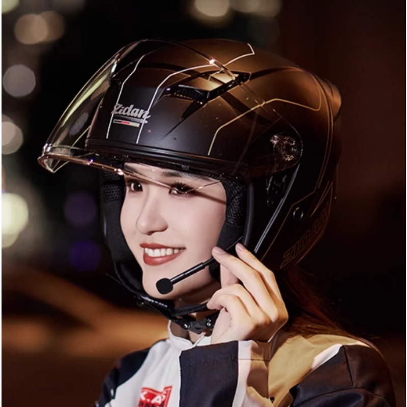 หมวกกันน็อคแบบเปิดหน้าสไตล์วิน - Vintage Open Face Retro Helmet บทวิจารณ์และราคา