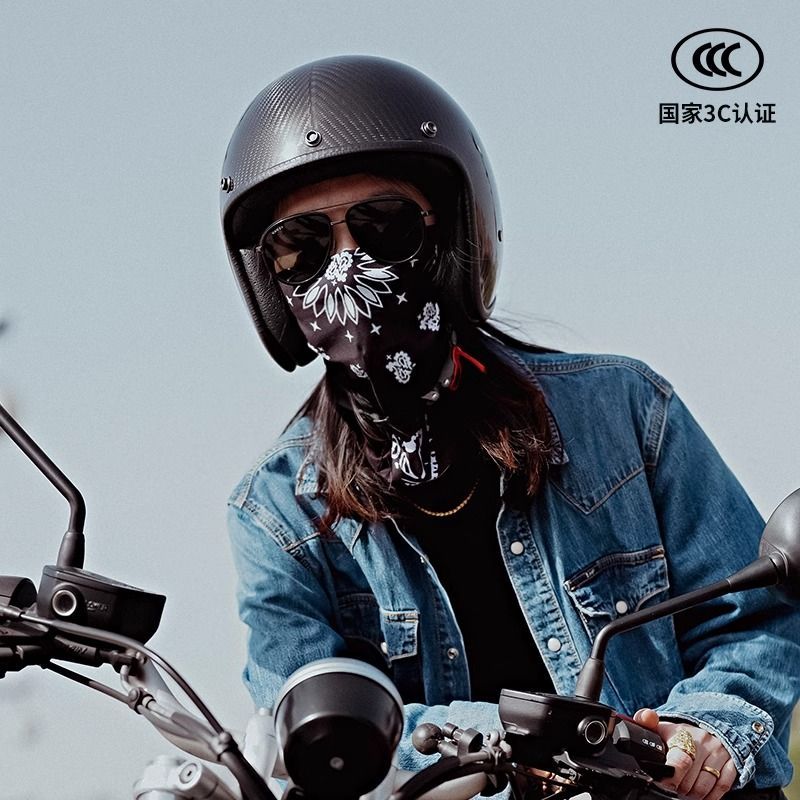 หมวกกันน็อคแบบเปิดหน้า DOT Ret - Vintage Open Face Retro Helmet บทวิจารณ์และราคา