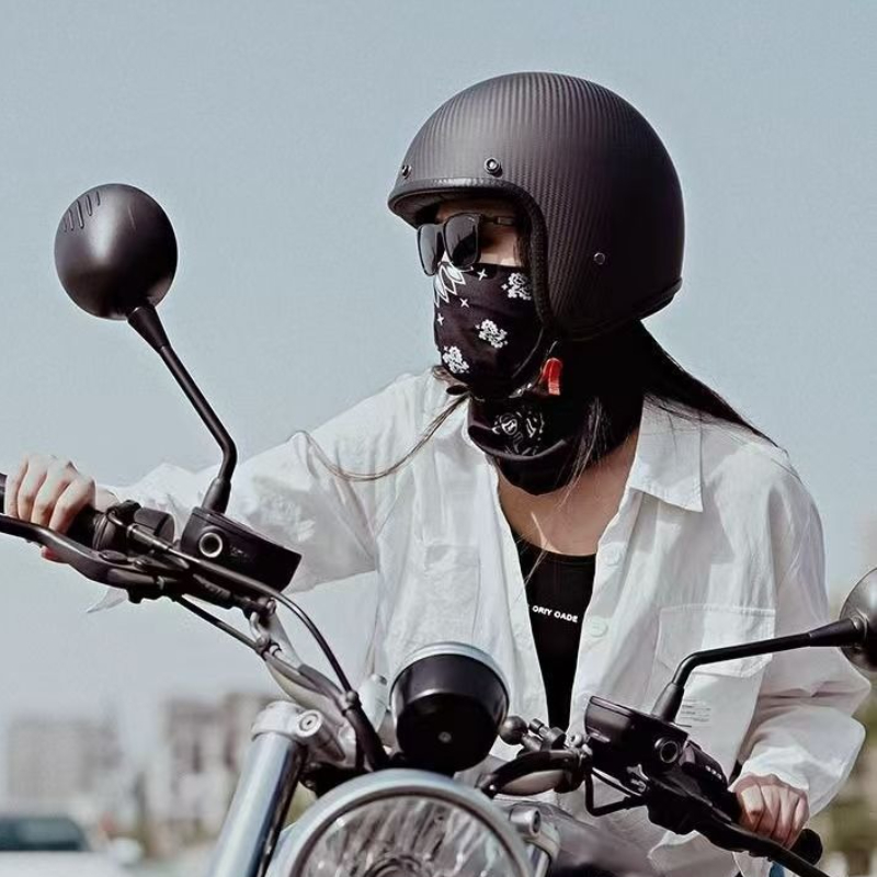 หมวกกันน็อคแบบเปิดหน้า DOT Ret - Vintage Open Face Retro Helmet บทวิจารณ์และราคา