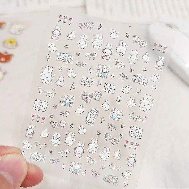 มิฟฟี่การ์ตูนสติกเกอร์ติดเล็บอ - Atv Parts บทวิจารณ์และราคา