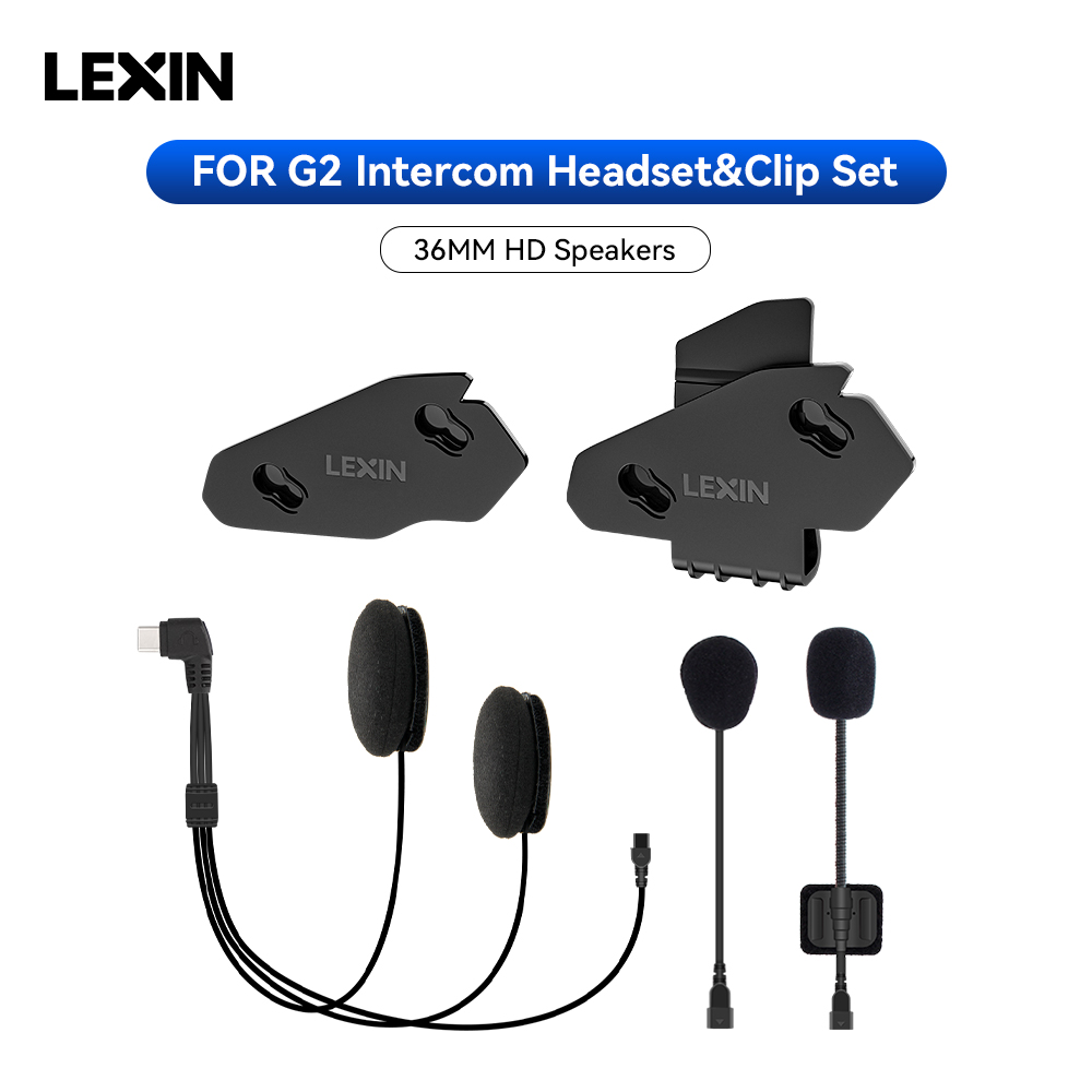 LEXIN-G2 ชุดหูฟังอินเตอร์คอมรถ - Full Face Motorcycle Helmet With Bluetooth บทวิจารณ์และราคา
