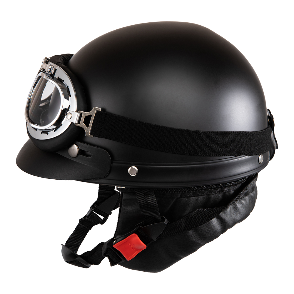 หมวกกันน็อครถจักรยานยนต์เปิดหน - Vintage Open Face Retro Helmet บทวิจารณ์และราคา