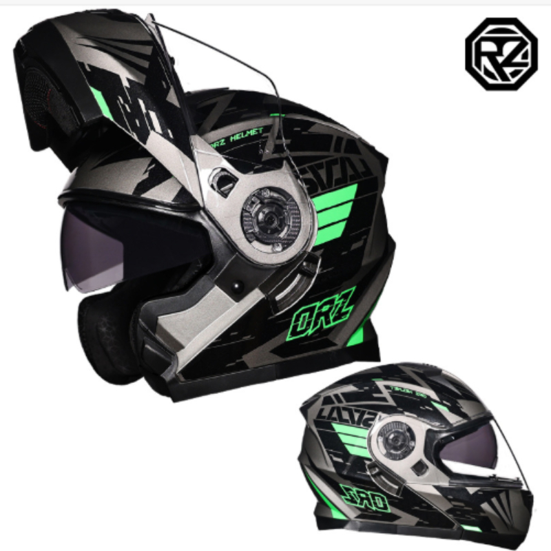 Orz Full Face Dual Visor หมวกก - Dual Visor Motorcycle Racing Helmet บทวิจารณ์และราคา